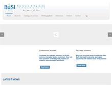 Tablet Screenshot of busi.eu